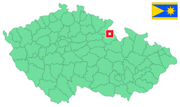 Mapa Bačetín