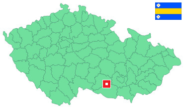 Mapa Bačice