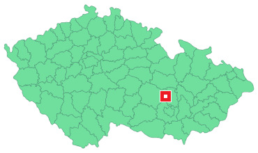 Mapa Bedřichov