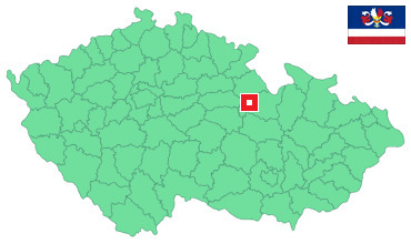 Mapa Běstovice