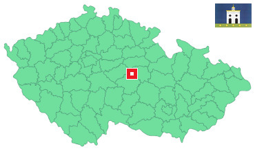 Mapa Běstvina