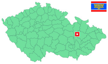 Mapa Bílá Lhota