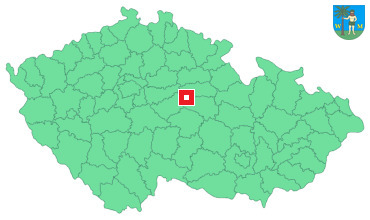 Mapa Bílé Podolí