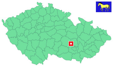 Mapa Borač