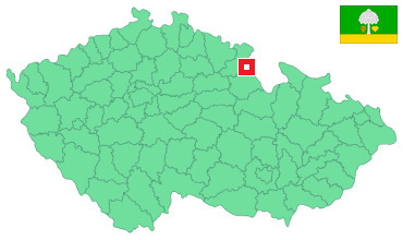 Mapa Borová