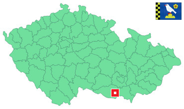 Mapa Břežany