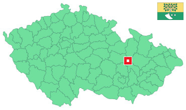 Mapa Březinky