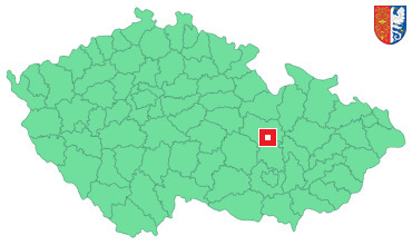 Mapa Březová nad Svitavou
