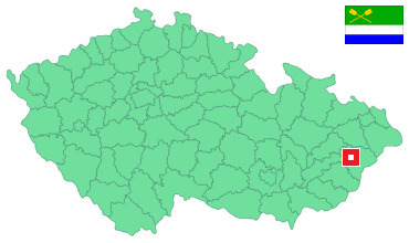 Mapa Bystřička