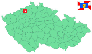 Mapa Bžany