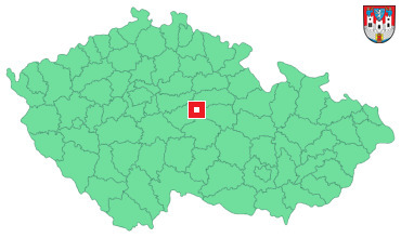 Mapa Čáslav