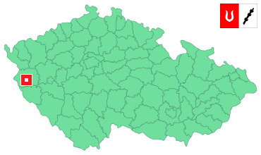 Mapa Částkov