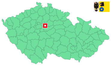 Mapa Černíky