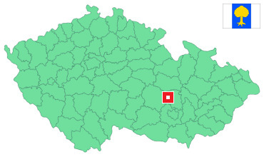 Mapa Černovice