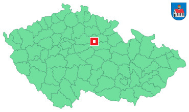 Mapa Chlumec nad Cidlinou