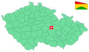 Mapa Chlumětín