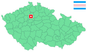 Mapa Chlumín