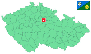 Mapa Choťovice