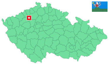 Mapa Chraberce