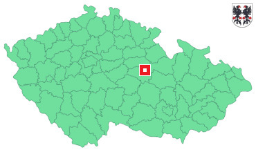 Mapa Chrast