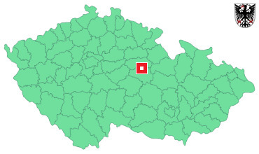 Mapa Chrudim