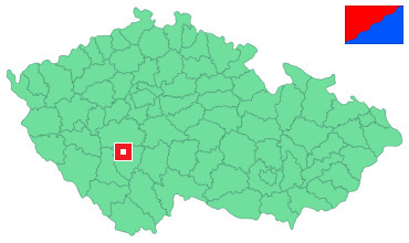 Mapa Čimelice