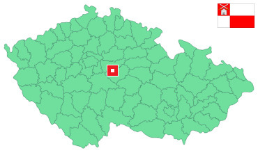 Mapa Církvice