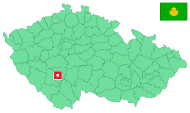 Mapa Čížová