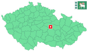 Mapa Dědová