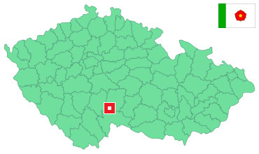 Mapa Deštná