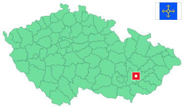 Mapa Dětkovice