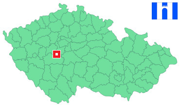 Mapa Dobříš