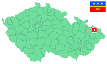 Mapa Dobroslavice