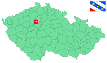 Mapa Dolany nad Vltavou