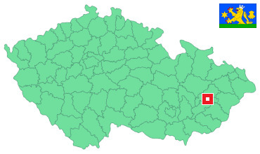 Mapa Domaželice