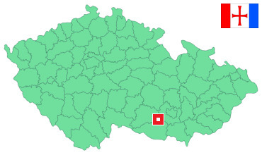 Mapa Dukovany
