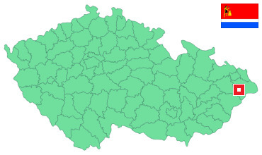Mapa Frýdlant nad Ostravicí