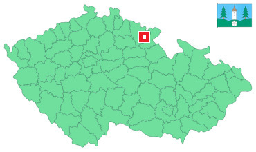 Mapa Hajnice