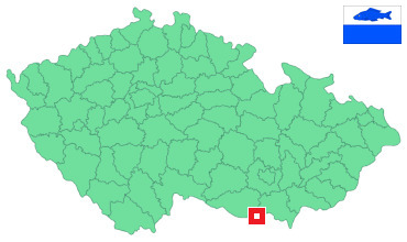 Mapa Hevlín