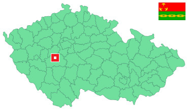 Mapa Hluboš