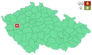 Mapa Horní Bělá