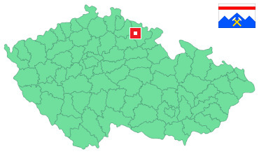Mapa Horní Kalná