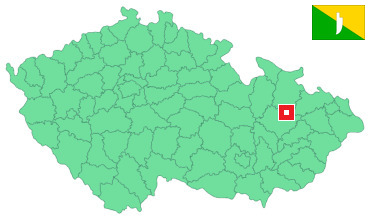 Mapa Horní Loděnice