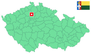 Mapa Horní Počaply