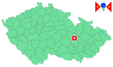 Mapa Horní Smržov