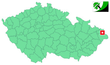 Mapa Horní Suchá