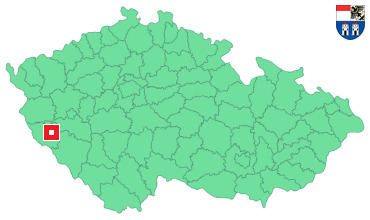 Mapa Horšovský Týn
