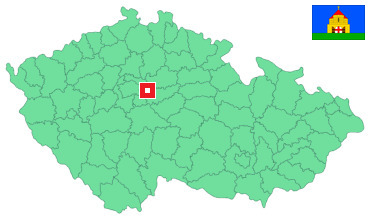 Mapa Hradešín