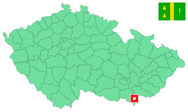 Mapa Hrušky