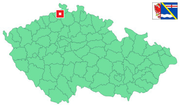 Mapa Huntířov